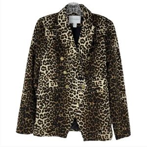 Leopard print Carolina belle blazer